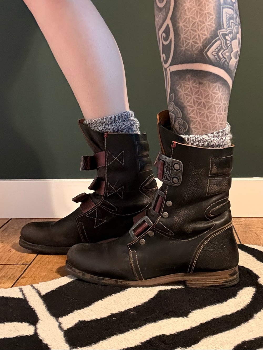 Fly London Black Boots